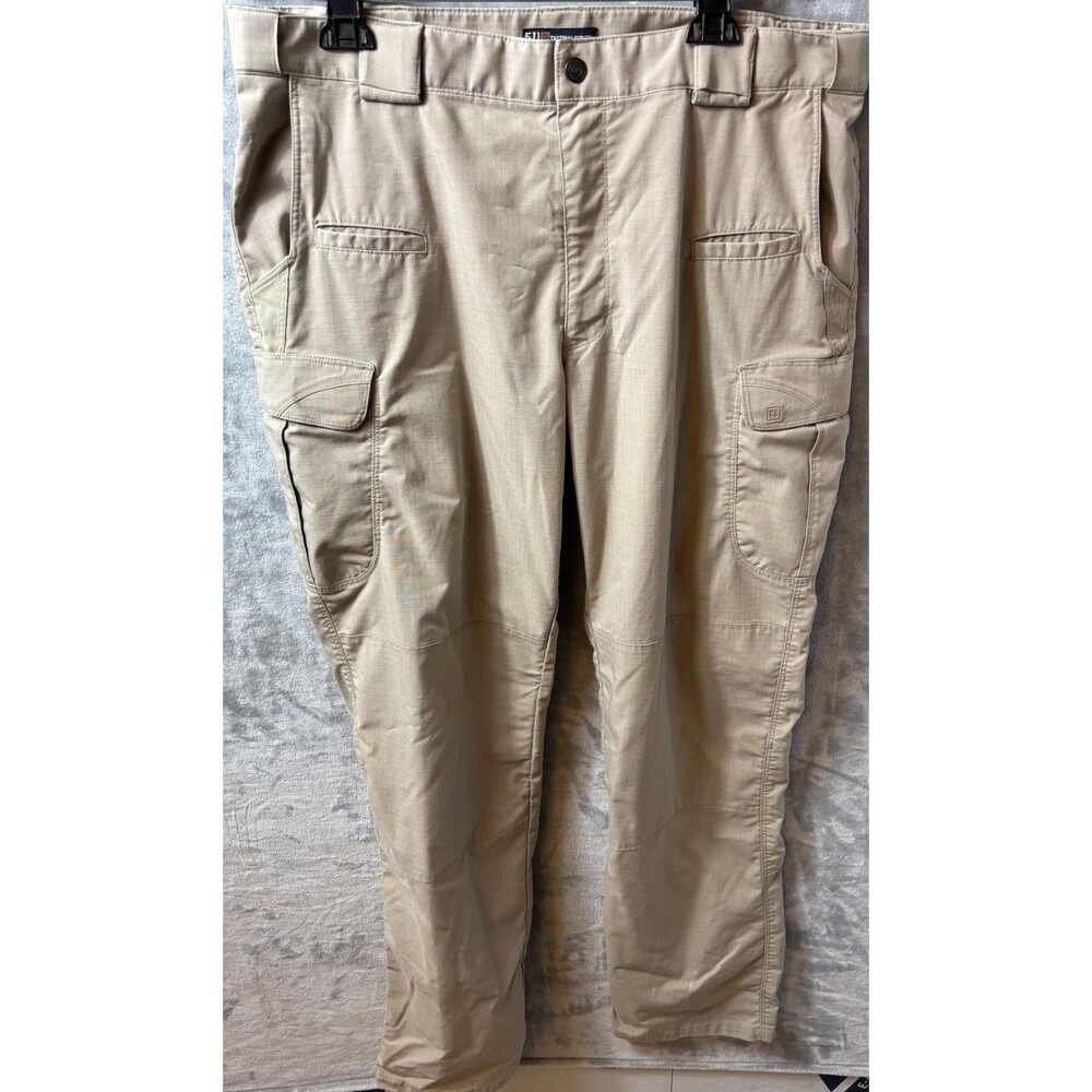 511 Tactical Men’s Cargo Pants Khaki Tan Cargo Size 38 Length 36 Pockets